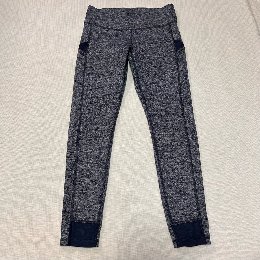 Ivivva By Lululemon‎ Girls  Leggings Heathered Blue Size 14